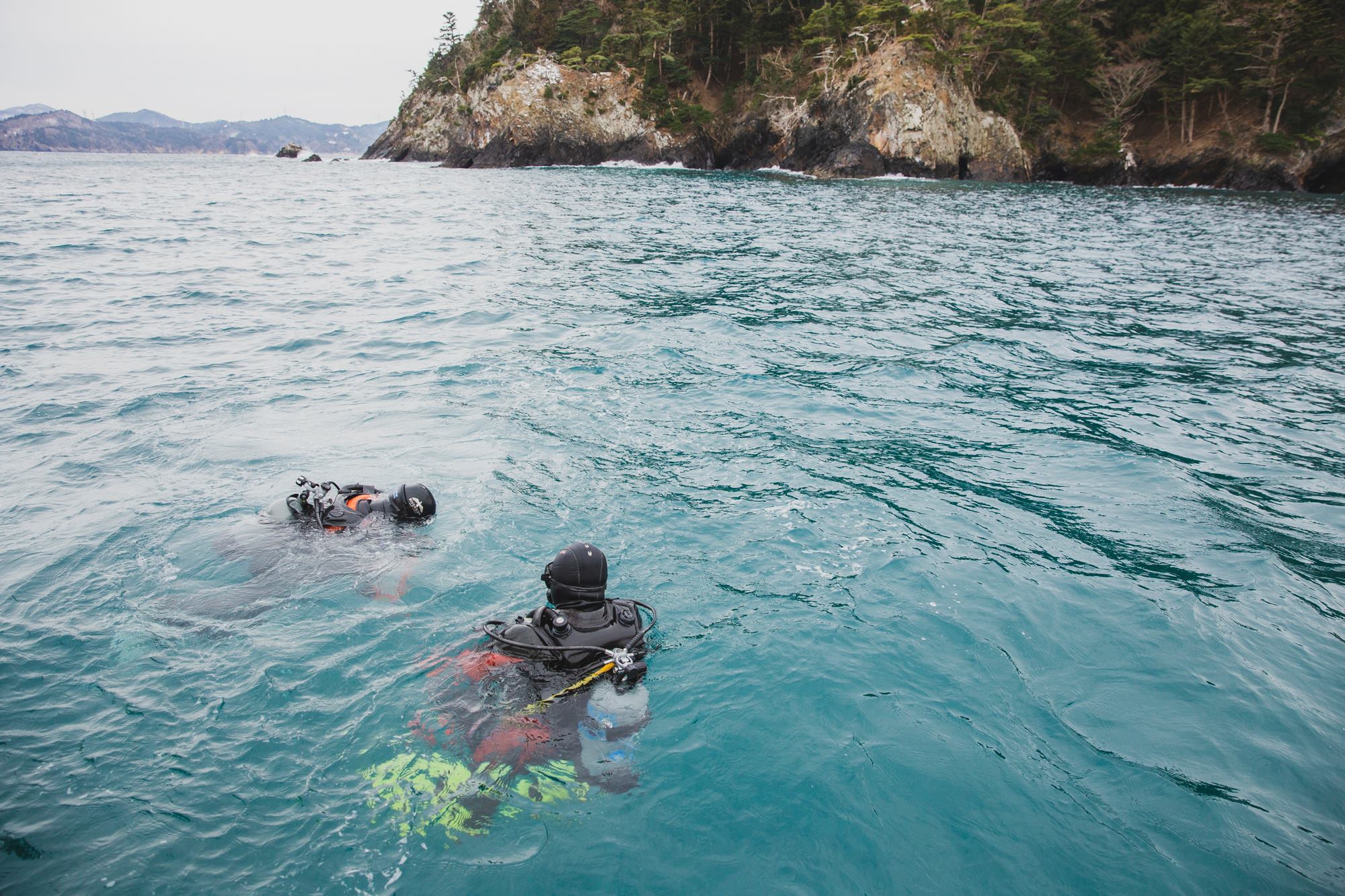 高砂淳二さんと一緒に水中写真撮影会!宮城石巻・女川の海に潜る