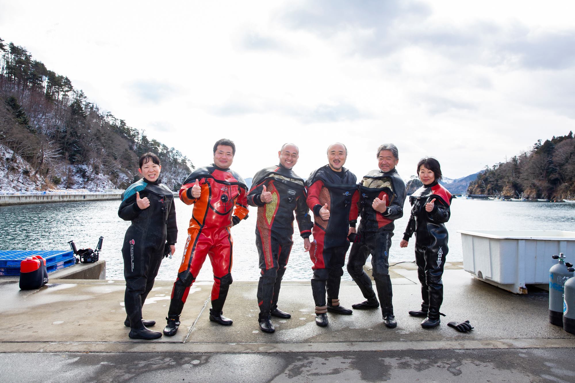 高砂淳二さんと一緒に水中写真撮影会!宮城石巻・女川の海に潜る