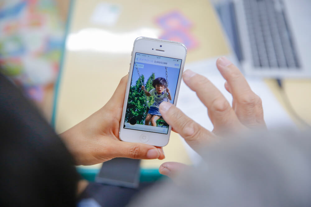 お母さんのための携帯写真教室!in 黄金浜ちびっこ遊び場