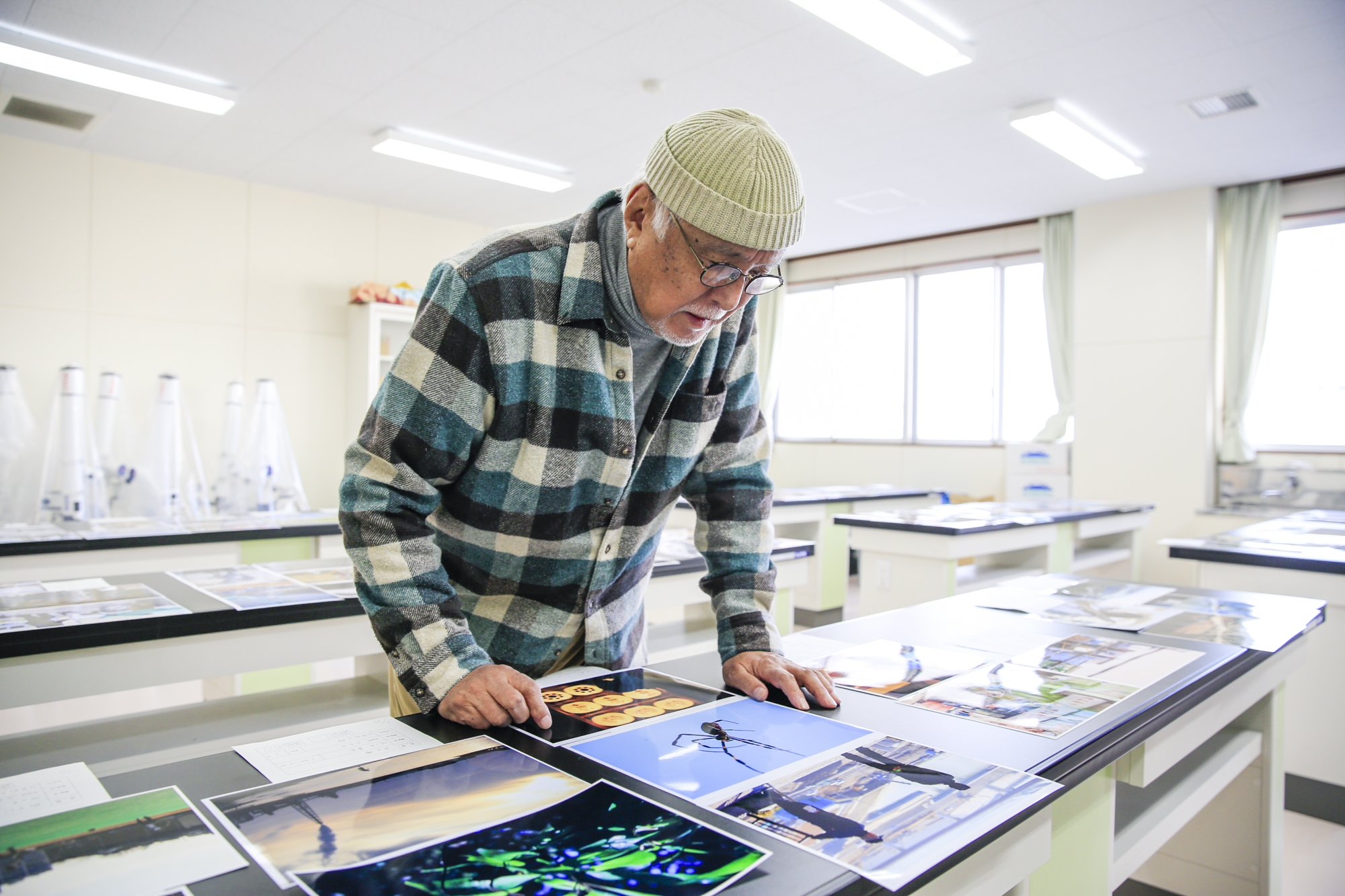 高校生写真講評会と写真談笑