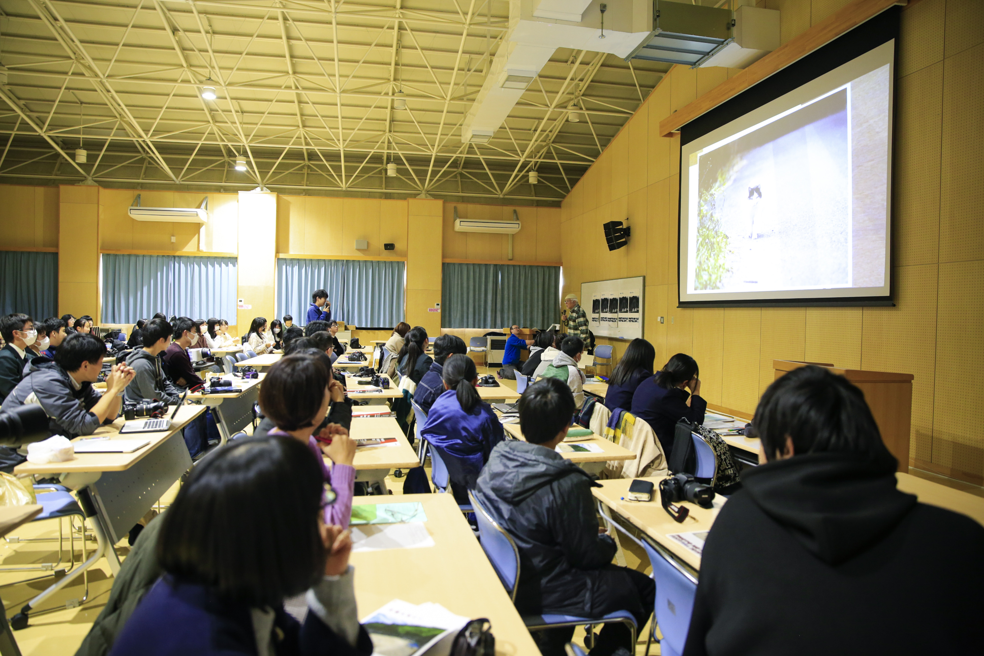 高校生写真講評会と写真談笑